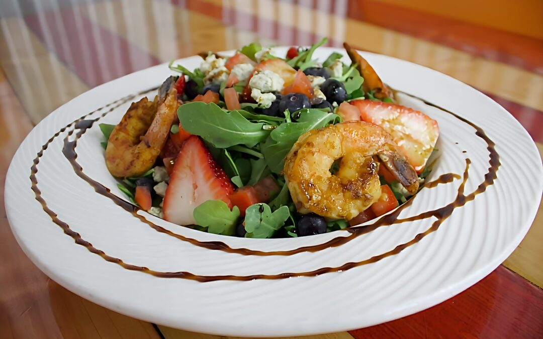 Shrimp & Baby Arugula Salad
